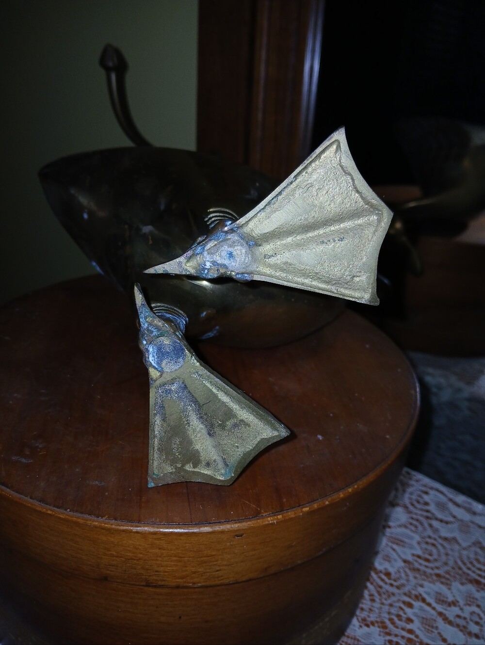 Vintage Brass Duck Decoy Figurine - Picture 7 of 10